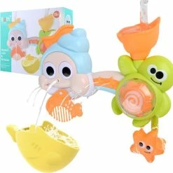 Happyshopper Sproeier Badspeelgoed Crab & Schildpad - Badspeeltjes - Water Speelgoed - Jongen - Meisje -Aanbiedingen badspeelgoed Winkel 550x536 1