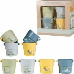 Little Dutch Badbekers Bademmertjes Gans Little Goose 4-delig -Aanbiedingen badspeelgoed Winkel 550x538 1