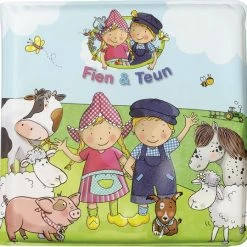 Bambolino Toys - Fien & Teun Badboekje Boerderijdieren - Badspeelgoed - Schoencadeautje Sinterklaas