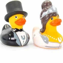 BUDDUCK.COM DELUXE MINI BRIDE & GROOM DUCK SET -Aanbiedingen badspeelgoed Winkel 550x540 10