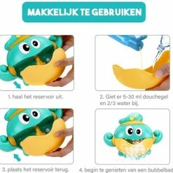 Bolgoods Badspeelgoed - Baby Speelgoed Vanaf 1 Jaar - Bellenblaas Met Muziek - Kinder Cadeautjes -Aanbiedingen badspeelgoed Winkel 550x540 5