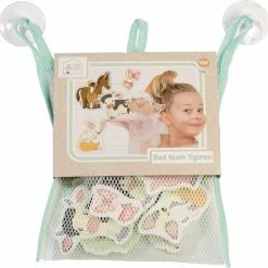 Studio Circus Badfiguren Boerderij Vriendjes - Educatief Badspeelgoed - 8 Figuren In Opbergnetje - Baby Cadeau