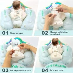 Lightaling Baby Zwemband - Opblaasband Met Zonnescherm - Baby Float Tot 1 Jaar - Drijfband- Zwemring - Cadeau - Zomer - Vakantie -Aanbiedingen badspeelgoed Winkel 550x546 1