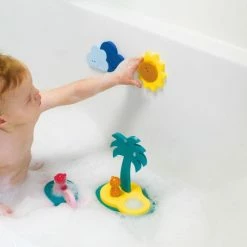 Quutopia Foam Badspeelgoed Badpuzzel Treasure Island Met Schildpad - Cadeau Baby Jongen Meisje 1 Jaar | 2 Jaar | 3 Jaar | 4 Jaar -Aanbiedingen badspeelgoed Winkel 550x550 121