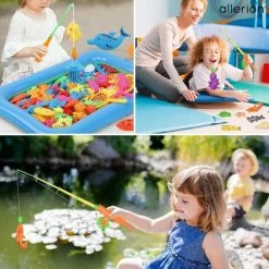 Allerion® Allerion Bad Vishengel Set – 34-delig – Badspeelgoed - Visjes Met Magneten -Aanbiedingen badspeelgoed Winkel 550x550 182