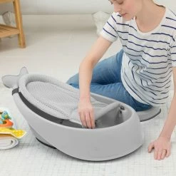 Skip Hop Moby Smart Sling 3-Stage Tub Grey -Aanbiedingen badspeelgoed Winkel 550x550 186