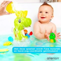 Allerion® Allerion Bewegend Badspeelgoed Dino – Vanaf 1 Jaar – Dinosaurussen – Met Zuignappen -Aanbiedingen badspeelgoed Winkel 550x550 279