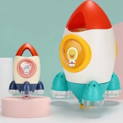 VG Deals Draaiende Water Raket | Water Speelgoed | Bad Speelgoed | Ruimteschip | Fontein Speelgoed | Stand Speelgoed | Peuter Speelgoed | Interactief Lanceer Water Raket -Aanbiedingen badspeelgoed Winkel 550x550 397