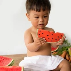 Oli & Carol Oli And Carol- Badspeeltje- Bijtspeeltje- Natuurlijk- Meloen -Aanbiedingen badspeelgoed Winkel 550x550 400