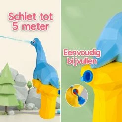 Allerion® Allerion - Badspeelgoed Spuitende Dino's - 5 Verschillende Kleuren -Aanbiedingen badspeelgoed Winkel 550x550 556
