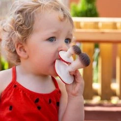 Oli & Carol Bad- Bijtspeeltje Spot Paddestoel -Aanbiedingen badspeelgoed Winkel 550x550 587