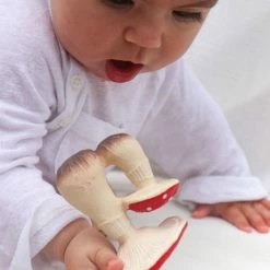 Oli & Carol Bad- Bijtspeeltje Spot Paddestoel -Aanbiedingen badspeelgoed Winkel 550x550 591