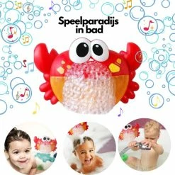 All-Goods Badspeelgoed -Muzikale Krab Met Muziekjes En Zeepbellen - Badspeeltjes - Baby Speelgoed Voor In Bad - -Aanbiedingen badspeelgoed Winkel 550x550 76