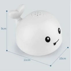 SEOS Shop ® Badspeelgoed | Lichtgevend | Sensor Fontein | Verschillende Licht Kleuren | Wally De Walvis (Wit) -Aanbiedingen badspeelgoed Winkel 550x551 14