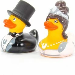 BUDDUCK.COM DELUXE MINI BRIDE & GROOM DUCK SET -Aanbiedingen badspeelgoed Winkel 550x552 16
