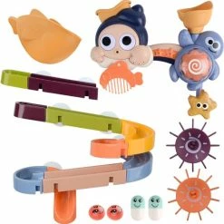 Happyshopper Badspeelgoed Knikkerbaan - Badspeeltjes - Water Speelgoed - Jongen - Meisje -Aanbiedingen badspeelgoed Winkel 550x552 9