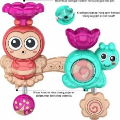 Merkloos Badspeelgoed | Babycadeau Meisje | Badspeeltje | Waterspeelgoed | Speelgoed Bad | Speelgoed Kinderen 3 Jaar | Bij En Slak | Dierenfiguren | Bewegende Onderdelen | Meisjes -Aanbiedingen badspeelgoed Winkel 550x553 6