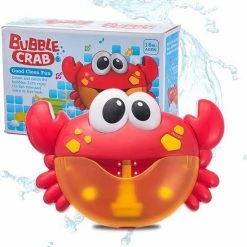 EBC-Ecommerce Bad Speelgoed - Bubbelmachine Voor In Bad - Bubble Krab - Bad Bellen Blaas Machine - Rood - Speelgoed Cadeau -Aanbiedingen badspeelgoed Winkel 550x561 1