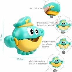 VG Deals Badspeelgoed Bellenblaasmachine | Waterspeelgoed Octopus| Elektische Bellenblaas | Bubble Octopus| Muziekale Octopus Met Zeepbellen | Muziek Bad Speelgoed | Peuter | Jongens En Meisjes | 18 Maanden | Bubbel Machine Voor In Bad | Blauw -Aanbiedingen badspeelgoed Winkel 550x562