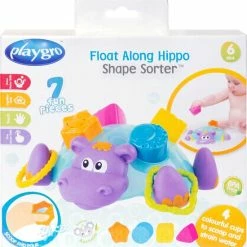 Playgro Badspeeltje Vormsorteerder Nijlpaard - Badspeelgoed - Vormenstoof -Aanbiedingen badspeelgoed Winkel 550x565 4