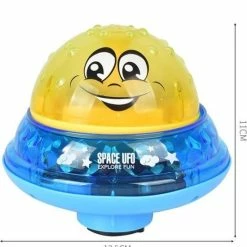 VG Deals Lichtgevende Badfontein Met Rijdend Onderstel | Badspeelgoed Met LED Licht | Speelgoed Met Muziek | Badfontein Vriendje Met LED Licht | LED Bad Verlichting Voor Kinderen | Drijvende Bad Verlichting Licht Show | Multi Color Waterdicht -Aanbiedingen badspeelgoed Winkel 550x574 3