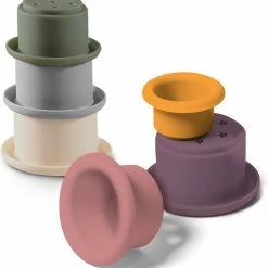 Babyono - Stapelbekers -Educatief Siliconen Badspeelgoed – CUP INTO CUP -Aanbiedingen badspeelgoed Winkel 550x575 6