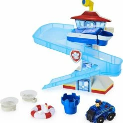 PAW Patrol - Badspeelgoed - Avonturenbaai - Met Lichtgevend Chase-voertuig