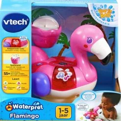 VTech Blub Blub Bad Waterpret Flamingo - Interactief Babyspeelgoed - 1 Tot 5 Jaar -Aanbiedingen badspeelgoed Winkel 550x586