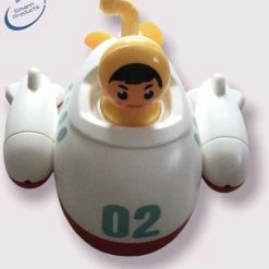 Simann Products Badspeelgoed Opwindbaar - Opwindbare Duikboot Spuit - 0 Tot 36 Maanden - NIEUW!!!