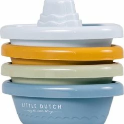 Rubo Toys 2x Little Dutch 4 Bad Bootjes Set Blauw -Aanbiedingen badspeelgoed Winkel 550x601 2