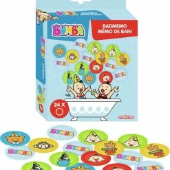 Bumba Bad Memo - 24 Plaatjes - Blijven Drijven En Kleven Aan Badrand -Aanbiedingen badspeelgoed Winkel 550x606