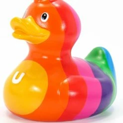 Luxury RAINBOW GAY Duck Van Bud Duck: Mooiste Design Badeend Ter Wereld 10CM -Aanbiedingen badspeelgoed Winkel 550x607 4