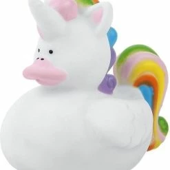 Merkloos 2x Eenhoorn Badeendje Voor Kinderen 7cm -Aanbiedingen badspeelgoed Winkel 550x611 5