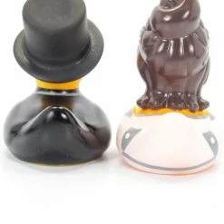 BUDDUCK.COM DELUXE MINI BRIDE & GROOM DUCK SET -Aanbiedingen badspeelgoed Winkel 550x612 6