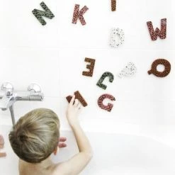 VanPauline Badletters Groen 26 Stuks - Bad Speelgoed - Schoencadeautjes Sinterklaas -Aanbiedingen badspeelgoed Winkel 550x617 1