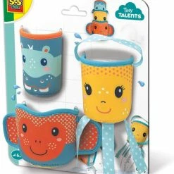 SES Tiny Talents - Badspeelgoed - Badbekers Neopreen - 3 Verschillende Maten - Supersterk Materiaal
