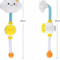 Happyshopper Sproeier Badspeelgoed Regenboog Wolkje - Badspeeltjes - Water Speelgoed - Jongen - Meisje -Aanbiedingen badspeelgoed Winkel 550x621 1