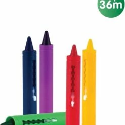 Nûby Nuby - Badspeelgoed - 5 Badkrijtjes - Blauw, Groen, Geel, Rood & Paars - 3j+ -Aanbiedingen badspeelgoed Winkel 550x634