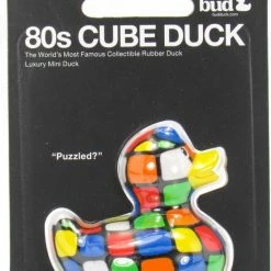 BUDDUCK.COM Luxury MINI 80s CUBE DUCK Van Bud Duck: Mooiste Design Badeend Ter Wereld -Aanbiedingen badspeelgoed Winkel 550x635 1
