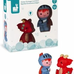 Janod Badspeelgoed - Spuitfiguur Ridder En Lichtgevende Draak -Aanbiedingen badspeelgoed Winkel 550x639 1