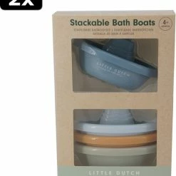 Rubo Toys 2x Little Dutch 4 Bad Bootjes Set Blauw -Aanbiedingen badspeelgoed Winkel 550x639 4