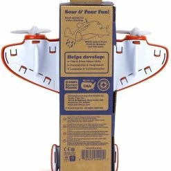 Green Toys Speelgoed Speelgoed Blusvliegtuig Oranje - Green Toys -Aanbiedingen badspeelgoed Winkel 550x672 3