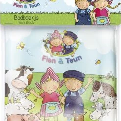 Bambolino Toys - Fien & Teun Badboekje Boerderijdieren - Badspeelgoed - Schoencadeautje Sinterklaas -Aanbiedingen badspeelgoed Winkel 550x709