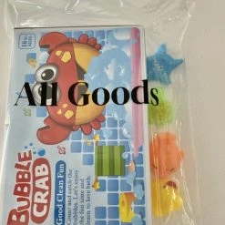 All-Goods Badspeelgoed -Muzikale Krab Met Muziekjes En Zeepbellen - Badspeeltjes - Baby Speelgoed Voor In Bad - -Aanbiedingen badspeelgoed Winkel 550x733