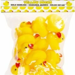 Merkloos 24x Badeend Geel Badspeelgoed 3 Cm - Speelgoed - Badspeeljes - Badeendjes -Aanbiedingen badspeelgoed Winkel 550x733 3