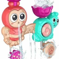 Merkloos Badspeelgoed | Babycadeau Meisje | Badspeeltje | Waterspeelgoed | Speelgoed Bad | Speelgoed Kinderen 3 Jaar | Bij En Slak | Dierenfiguren | Bewegende Onderdelen | Meisjes -Aanbiedingen badspeelgoed Winkel 550x736 2