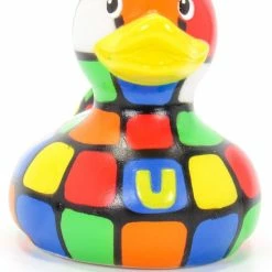 BUDDUCK.COM Luxury MINI 80s CUBE DUCK Van Bud Duck: Mooiste Design Badeend Ter Wereld