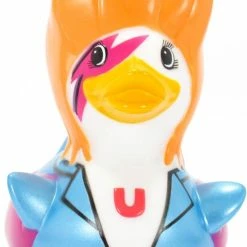 BUDDUCK.COM Deluxe ZAG DUCK David Bowie Ziggy Stardust Duck Van Bud Duck: Mooiste Design Badeend Ter Wereld SPECIAL EDITION 2017 2018 10CM -Aanbiedingen badspeelgoed Winkel 550x768