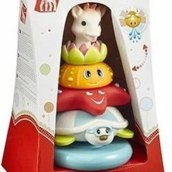 Sophie De Giraf - Badspeelgoed - Splash En Surf Piramide -Aanbiedingen badspeelgoed Winkel 550x775 1