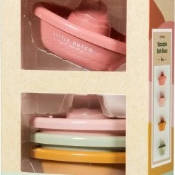 2x Little Dutch 4 Bad Bootjes Set Roze -Aanbiedingen badspeelgoed Winkel 550x789 2